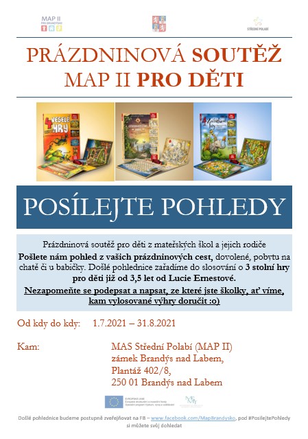 MAP posílejte pohledy